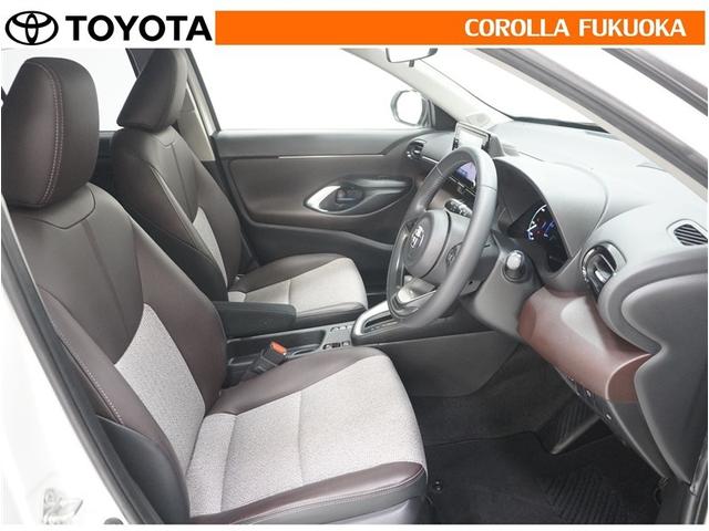 ヤリスクロス ハイブリッドZ 衝突被害軽減システム メモリーナビ フルセグ ETC バックカメラ ドラレコ キーレス スマートキー 盗難防止装置(11枚目)