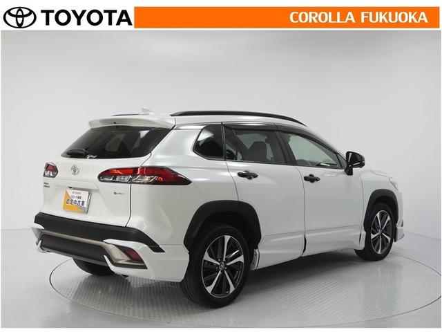 カローラクロス ハイブリッド Z 衝突被害軽減システム メモリーナビ フルセグ ETC バックカメラ ドラレコ キーレス スマートキー 盗難防止装置(8枚目)