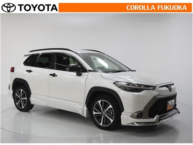 カローラクロス ハイブリッド Z 衝突被害軽減システム メモリーナビ フルセグ ETC バックカメラ ドラレコ キーレス スマートキー 盗難防止装置(10枚目)