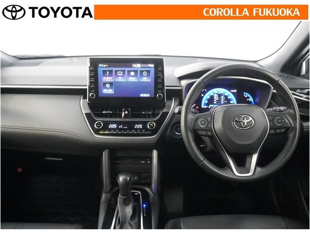 カローラクロス ハイブリッド Z 衝突被害軽減システム フルセグ ETC バックカメラ CD DVD再生 キーレス スマートキー 盗難防止装置(15枚目)