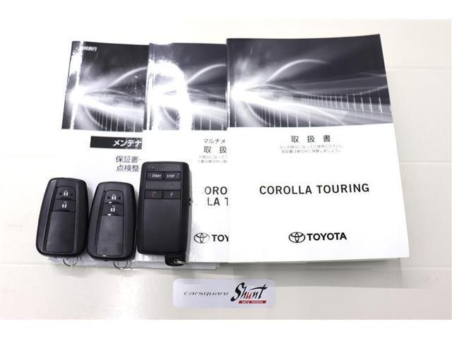カローラツーリング ハイブリッド　ダブルバイビー　１年保証　ワンオーナー　フルエアロ　フルセグ　ＤＡのみ　ミュージックプレイヤー接続可　シートヒーター　バックカメラ　衝突被害軽減システム　ＬＥＤヘッドランプ　リモートスターター　アイドリングストップ（37枚目）
