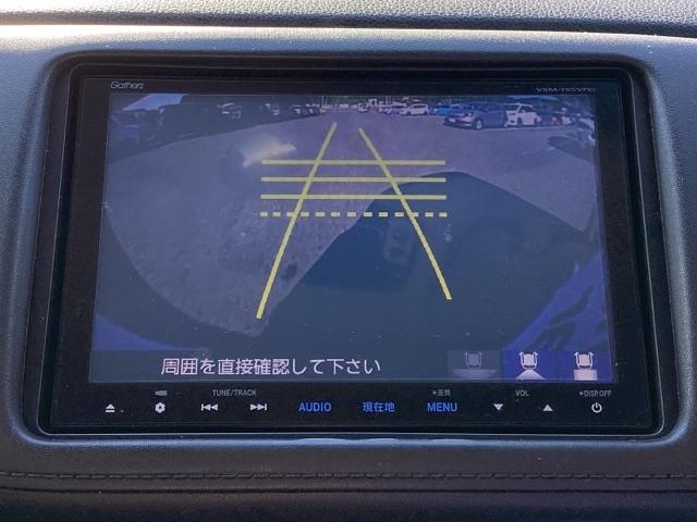 ヴェゼル ハイブリッドＺ　メモリーナビ　ＥＴＣ　リアカメラ　Ｒカメ　スマキー　ＬＥＤランプ　ＵＳＢ　整備記録簿　シ－トヒ－タ－　サイドカーテンエアバック　運転席助手席エアバッグ　ＶＳＡ　パワーステアリング　フルオートエアコン（12枚目）