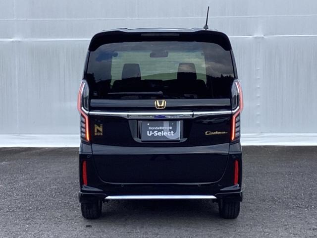 N-BOXカスタム Lターボ メモリーナビ ETC リアカメラ 地デジチューナー 衝突軽減ブレーキサポート LEDヘッドライ アイドリングS ターボエンジン PS カーテンエアバック シートヒータ エアバック USB AAC PW(10枚目)