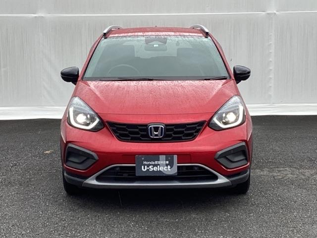 フィット e:HEVクロスター メモリーナビ ドラレコ ETC 衝突回避システム フルオートエアコン 整備記録簿 LEDランプ エアバッグ サイドエアバック 地デジ オートクルーズコントロール VSA バックカメラ USB パワステ(7枚目)