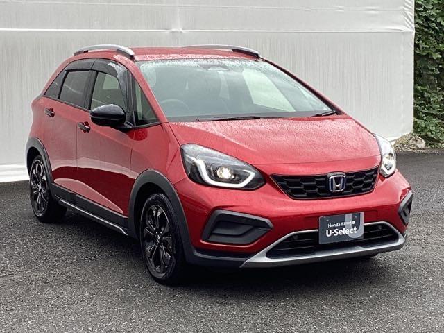 フィット e:HEVクロスター メモリーナビ ドラレコ ETC 衝突回避システム フルオートエアコン 整備記録簿 LEDランプ エアバッグ サイドエアバック 地デジ オートクルーズコントロール VSA バックカメラ USB パワステ(8枚目)