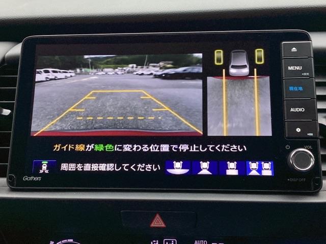 フィット e:HEVクロスター メモリーナビ ドラレコ ETC 衝突回避システム フルオートエアコン 整備記録簿 LEDランプ エアバッグ サイドエアバック 地デジ オートクルーズコントロール VSA バックカメラ USB パワステ(12枚目)