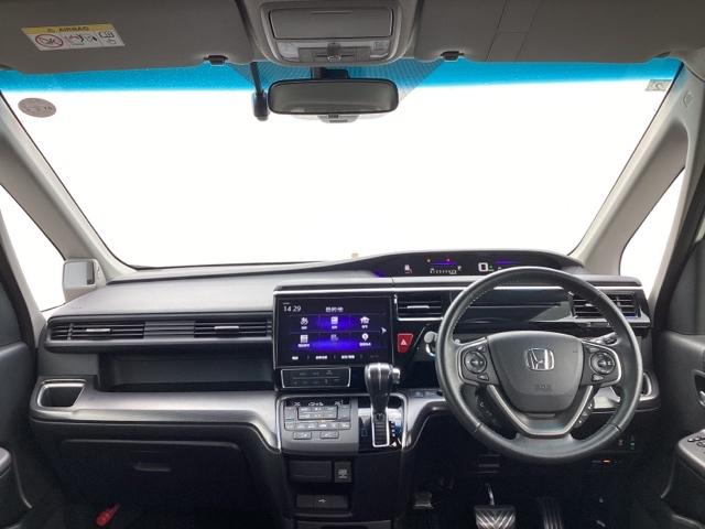 ステップワゴンスパーダ スパーダ・クールスピリットホンダセンシング メモリーナビ ドラレコ ETC リアカメラ サイドエアバック スマートキ 左右電動スライドドア バックモニタ 地TV ナビ&TV 三列シート USB 助手席エアバッグ ドライブレコーダ AAC ABS(2枚目)