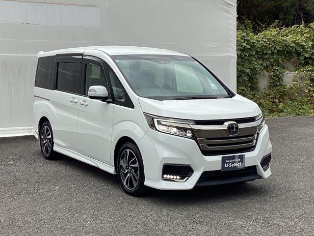 ステップワゴンスパーダ スパーダ・クールスピリットホンダセンシング メモリーナビ ドラレコ ETC リアカメラ サイドエアバック スマートキ 左右電動スライドドア バックモニタ 地TV ナビ&TV 三列シート USB 助手席エアバッグ ドライブレコーダ AAC ABS(8枚目)