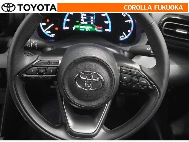 ヤリスクロス ハイブリッドZ 衝突被害軽減システム フルセグ ETC バックカメラ ドラレコ キーレス スマートキー 盗難防止装置(17枚目)