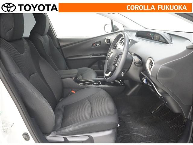 プリウス Sセーフティプラス ツートーン 衝突被害軽減システム メモリーナビ フルセグ ETC バックカメラ ドラレコ CD DVD再生 キーレス スマートキー 盗難防止装置(10枚目)