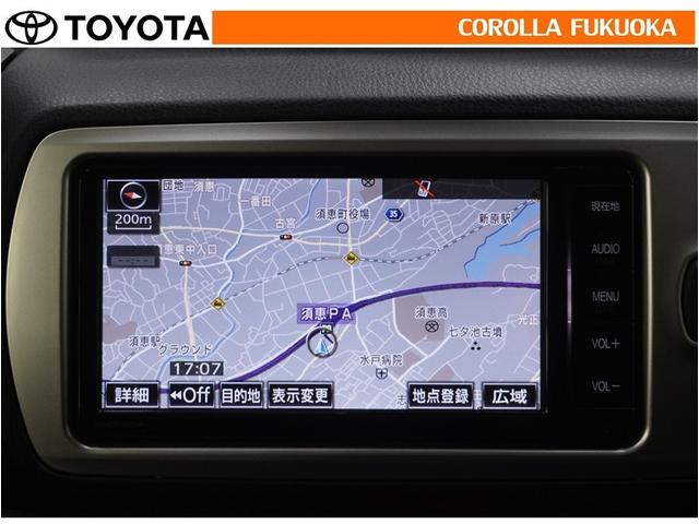 ヴィッツ Ｕ　衝突被害軽減システム　メモリーナビ　フルセグ　ＥＴＣ　バックカメラ　ＣＤ　ＤＶＤ再生　キーレス　スマートキー　アイドリングストップ　盗難防止装置（15枚目）