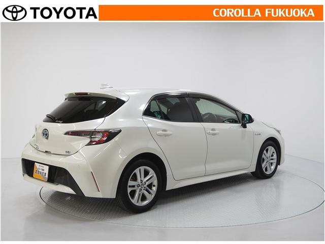 カローラスポーツ ハイブリッドＧ　衝突被害軽減システム　メモリーナビ　フルセグ　ＥＴＣ　バックカメラ　ドラレコ　ＣＤ　ＤＶＤ再生　キーレス　スマートキー　盗難防止装置（8枚目）