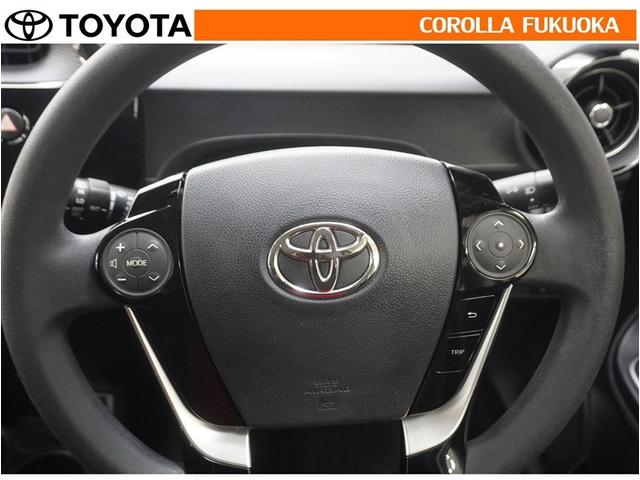 アクア Ｓ　衝突被害軽減システム　メモリーナビ　フルセグ　ＥＴＣ　バックカメラ　ドラレコ　ＣＤ　ＤＶＤ再生　キーレス　スマートキー　盗難防止装置（20枚目）