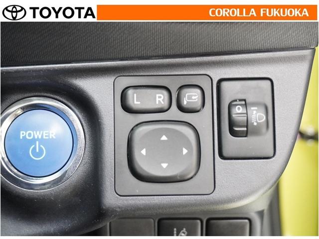 アクア Ｓ　衝突被害軽減システム　メモリーナビ　フルセグ　ＥＴＣ　バックカメラ　ドラレコ　ＣＤ　ＤＶＤ再生　キーレス　スマートキー　盗難防止装置（25枚目）