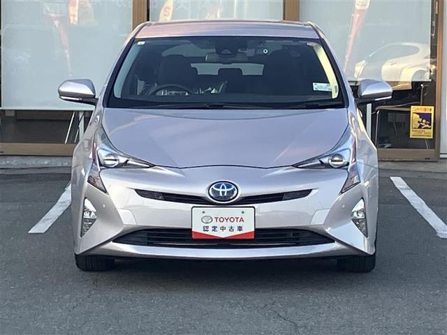 プリウス Ｓセーフティプラス　衝突回避システム　Ｂモニター　ドラレコ付き　定期点検記録簿　ＬＥＤライト　クルコン　ＥＴＣ装備　スマートＫＥＹ　ナビＴＶ　イモビライザー　横滑り防止機能　ＰＷ　カーテンエアバッグ　キーレスエントリー（7枚目）