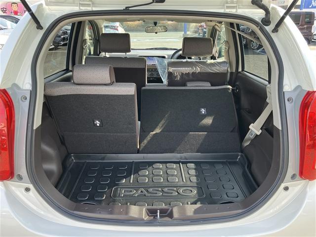 パッソ Ｘ　Ｌパッケージ　運転席エアバッグ　パワステ　オートエアコン　メモリナビ　バックカメラ　パワーウインドウ　ＡＢＳ　カーナビ　助手席エアバッグ（17枚目）