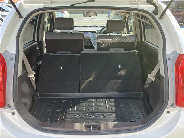 パッソ Ｘ　Ｌパッケージ　運転席エアバッグ　パワステ　オートエアコン　メモリナビ　バックカメラ　パワーウインドウ　ＡＢＳ　カーナビ　助手席エアバッグ（18枚目）