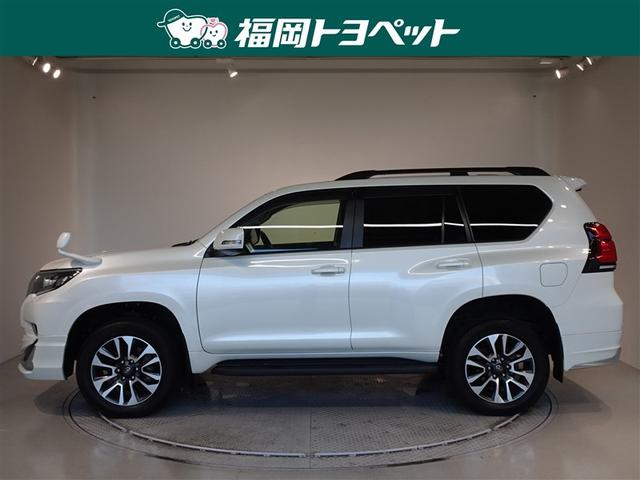 ランドクルーザープラド ＴＸ　Ｌパッケージ　衝突被害軽減システム　メモリーナビ　フルセグ　バックカメラ　ＥＴＣ　サンルーフ　フルエアロ　３列シート　ＬＥＤヘッドランプ　４ＷＤ　スマートキー　乗車定員７人（2枚目）