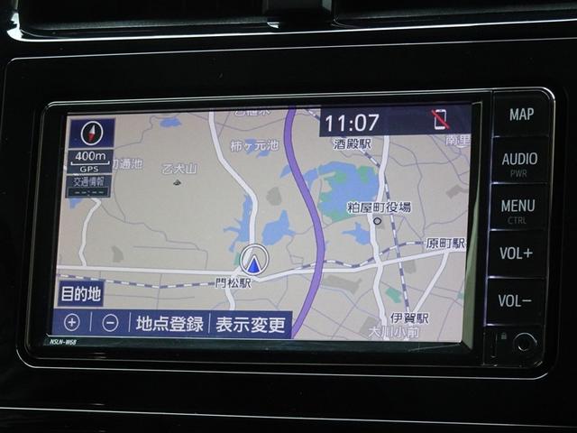 プリウス S 衝突被害軽減システム メモリーナビ バックカメラ ETC LEDヘッドランプ スマートキー(6枚目)