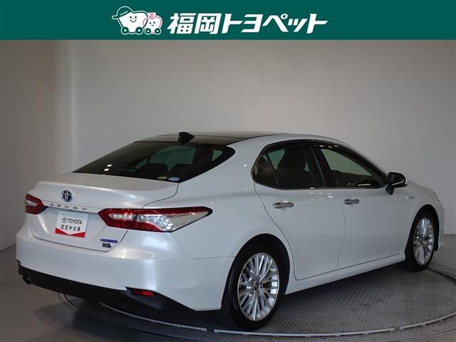 カムリ Gレザーパッケージ 衝突被害軽減システム メモリーナビ フルセグ バックカメラ ETC サンルーフ LEDヘッドランプ スマートキー(3枚目)