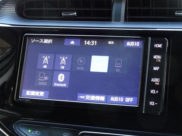 アクア Ｓスタイルブラック　衝突被害軽減システム　メモリーナビ　フルセグ　バックカメラ　ＥＴＣ　スマートキー（8枚目）