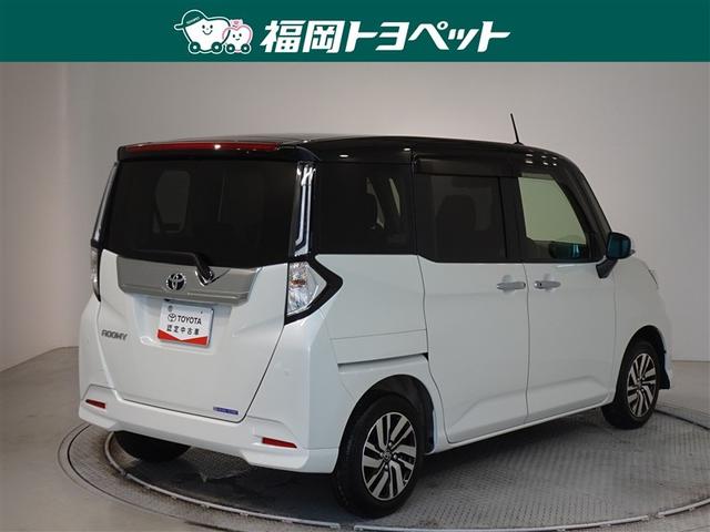 ルーミー カスタムＧ　衝突被害軽減システム　メモリーナビ　フルセグ　バックカメラ　両側電動スライド　ＬＥＤヘッドランプ　スマートキー（3枚目）