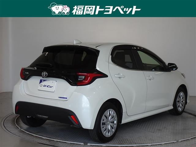 ヤリス Z 衝突被害軽減システム メモリーナビ バックカメラ LEDヘッドランプ スマートキー(3枚目)