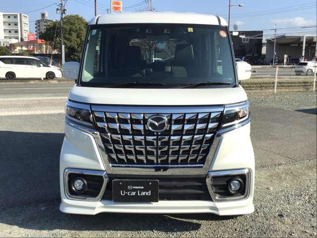 フレアワゴンカスタムスタイル ６６０　カスタムスタイル　ハイブリッド　ＸＳ　両側電スラ　ナビ　バックモニタ　ＬＥＤヘットライト　デュアルセンサーブレーキサポート　前席シートヒーター　アダクティブクルーズコントロール　スマートキ　横滑り防止機能　地デジ　盗難防止装置　ＥＴＣ付き（5枚目）