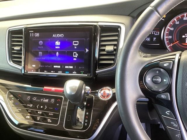 オデッセイ アブソルート・ＥＸホンダセンシング　メモリーナビ　ＥＴＣ　リアカメラ　フルセグテレビ　３６０°カメラ　横滑り防止装置　コーナーセンサー　ナビ＆ＴＶ　スマキー　サイドエアバック　エアバック　ＵＳＢ　ＡＢＳ　盗難防止　オットマン　３列シート（10枚目）