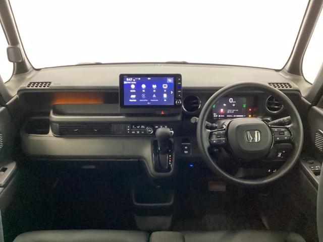 N-BOXカスタム ベースグレード 試乗車 メモリーナビ ドラレコ ETC USB接続 CMBS Dレコ ベンチシート オートエアコン スマートキ LED 盗難防止装置 クルコン バックカメラ フルセグTV パワーステアリング ESC(2枚目)