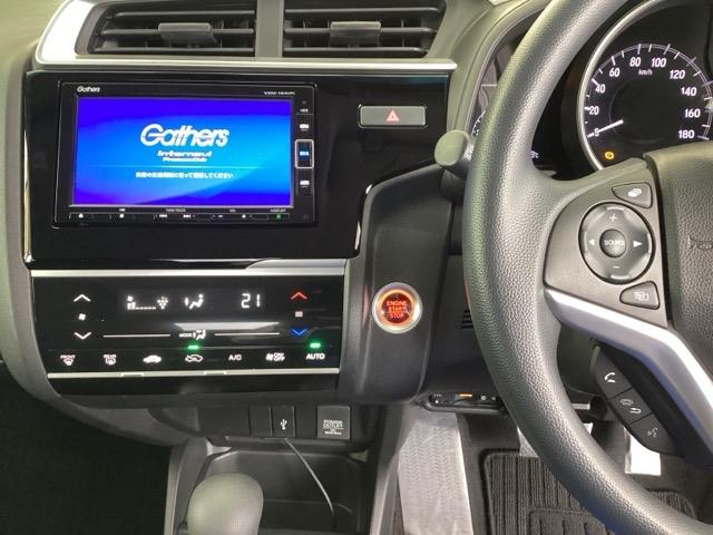 フィット １３Ｇ・Ｌホンダセンシング　純正メモリーナビ　ドラレコ　リアカメラ　地デジフルセグＴＶ　ＥＴＣ車載器　ＤＶＤ再生可　ナビ＆ＴＶ　サイドカーテンエアバック　Ｄレコ　ＵＳＢ　エアバック　パワーウインドウ　記録簿　キーフリーシステム（3枚目）