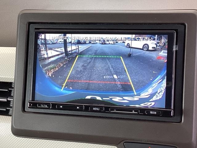 N-WGN Lホンダセンシング メモリーナビ ドラレコ リアカメラ ETC装備 Bモニタ 誤発進抑制 シートヒータ オートライト DVD フルセグ 横滑り防止機能 セキュリティアラーム キーフリー ナビTV スマートキー 記録簿(12枚目)