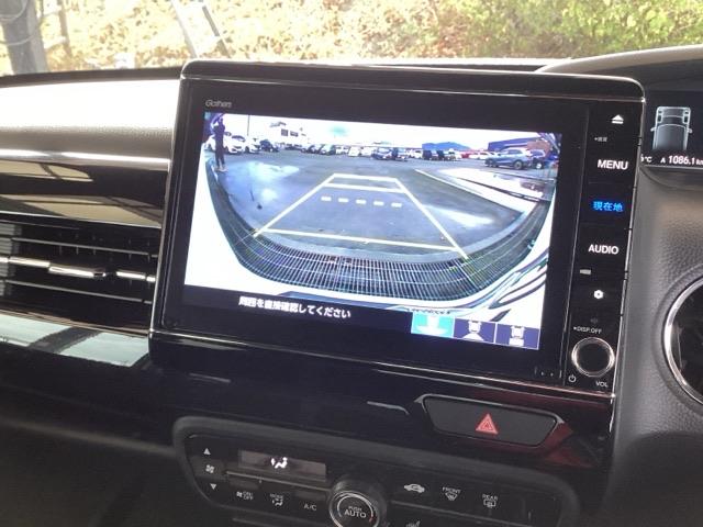 N-BOXカスタム Lターボ 純正ナビ フルセグ リアカメラ 地デジチューナー 衝突軽減ブレーキサポート LEDヘッドライ アイドリングS ターボエンジン PS カーテンエアバック シートヒータ エアバック USB AAC ABS(12枚目)