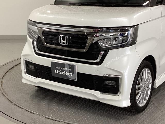 N-BOXカスタム Lターボ 純正ナビ フルセグ リアカメラ 地デジチューナー 衝突軽減ブレーキサポート LEDヘッドライ アイドリングS ターボエンジン PS カーテンエアバック シートヒータ エアバック USB AAC ABS(28枚目)