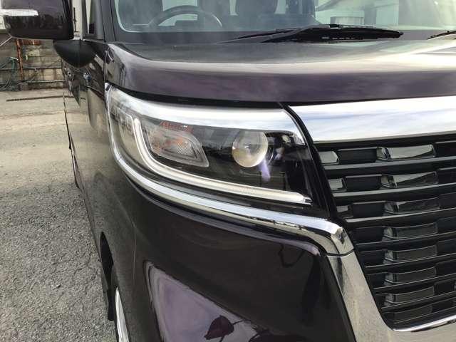 人気のＬＥＤライト！！夜間走行が明るくて楽になりますね！