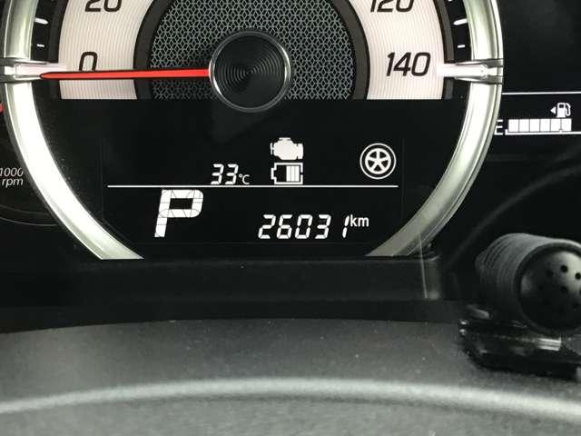 現在の走行距離です。