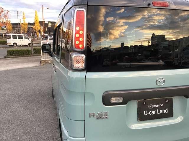 フレアワゴンタフスタイル ６６０　タフスタイル　ハイブリッド　ＸＳ　両側電動スライドドア　ナビ　ＥＴＣ　シートヒータ　デュアルセンサーブレーキ　パークソナー　オートエアコン　Ｉストップ　横滑り防止装置　ベンチシート　盗難防止装置　アルミホイール　アダプティブクルーズ（5枚目）