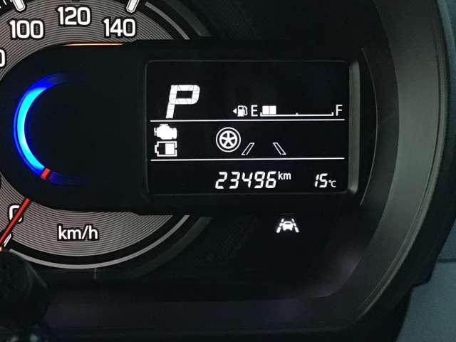 フレアワゴンタフスタイル ６６０　タフスタイル　ハイブリッド　ＸＳ　両側電動スライドドア　ナビ　ＥＴＣ　シートヒータ　デュアルセンサーブレーキ　パークソナー　オートエアコン　Ｉストップ　横滑り防止装置　ベンチシート　盗難防止装置　アルミホイール　アダプティブクルーズ（18枚目）