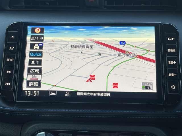 キックス １．２　ＡＵＴＥＣＨ　（ｅ－ＰＯＷＥＲ）　アラウンドビュー　レーダークルーズ　誤発進抑制装置　ＬＥＤヘッドライト　ＥＴＣ　車線逸脱警報　スマートキー　ワンオーナー　リヤカメラ　ドラレコ　パワーウインドウ　ＡＢＳ　アルミホイール　メモリーナビ（4枚目）