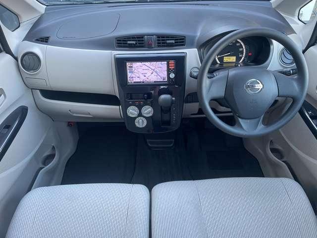 デイズ 660 J 日産純正ナビゲーション フルセグTV CD再 WSRS パワーウィンド ナビ&TV キーフリー ワンオーナー車 記録簿有り SRS PS メモリーナビ AC ワンセグ ABS(3枚目)