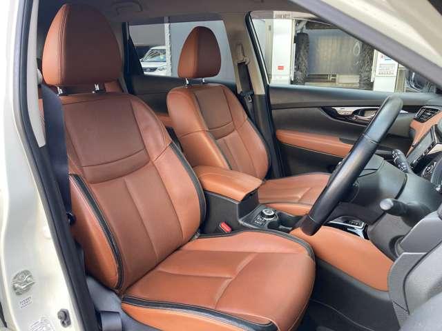 エクストレイル 2.0 20Xi ハイブリッド レザーエディション 4WD 日産純正9インチナビ・プロパイロット・ア エマージェンシーブレーキ スマートキー レザーシート 全周囲 LEDヘッド ETC ドラレコ レーダークルーズコントロール 1オーナー レーンキープアシスト 4WD(19枚目)