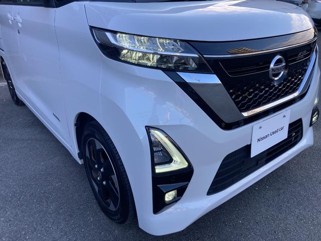 ルークス ６６０　ハイウェイスターＸ　アイスト　衝突被害軽減ブレ－キ　マルチビューカメラ　車線逸脱警報装置　ＥＴＣ　ＬＥＤ　スマートキー　パワーウィンドウ　ワンオーナー　カーテンエアバック　ドライブレコーダー　ナビＴＶ　バックカメラ（28枚目）