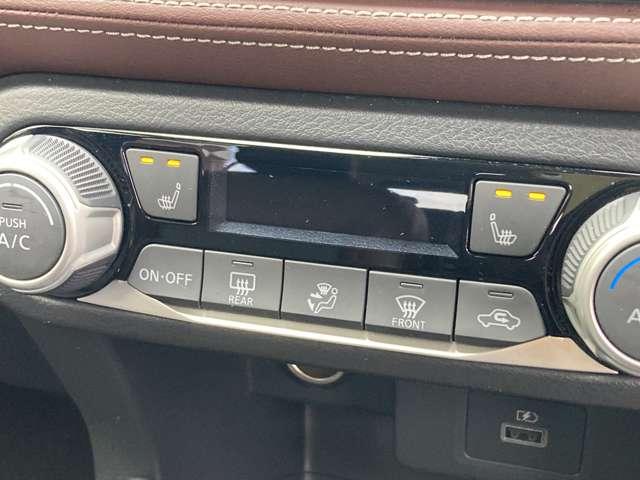 キックス １．２　Ｘ　ツートーン　インテリアエディション　（ｅ－ＰＯＷ　弊社試乗車ＵＰ・日産純正９インチナビ・プロ　ハイビームアシスト　レーンアシスト　前席シートヒーター　フルセグ　全周囲カメラ　ＬＥＤヘッドランプ　踏み間違い防止　禁煙車　スマートキー　メモリーナビ（11枚目）