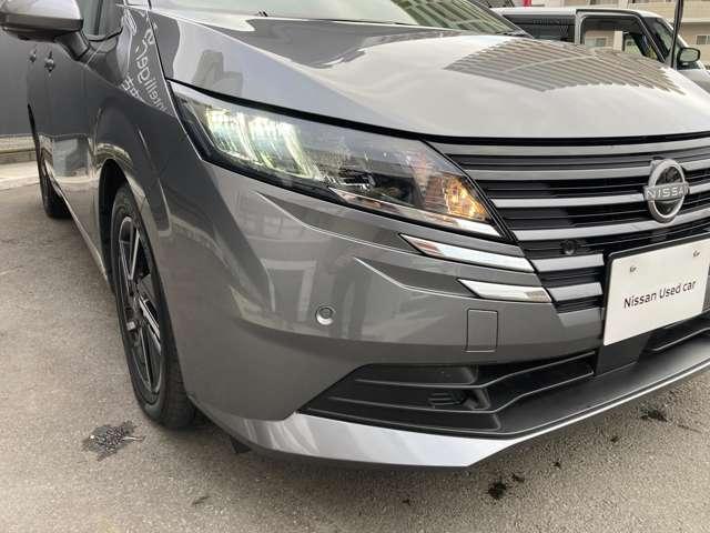 ノート １．２　Ｘ　弊社試乗車ＵＰ・日産純正９インチナビ・アラ　助手席エアバック　ＰＳ　ＰＷ　盗難防止　地デジ　キーフリーシステム　【ＬＥＤヘッドライト】　ＡＡＣ　記録簿付き　アルミ　ワンオ－ナ－車　オートハイビーム（27枚目）