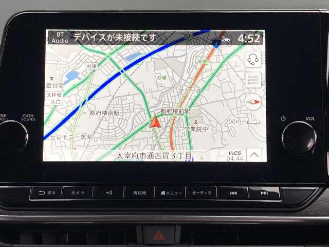 オーラ １．２　Ｇ　弊社試乗車ＵＰ・日産コネクトナビ・プロパイ　フルセグテレビ　ハイビームアシスト　ＥＴＣ車載器　アルミ　展示試乗車ＵＰ　ＬＤＷ　ＬＥＤライト　バックモニター　禁煙　エアバッグ　サイドエアバッグ　記録簿（4枚目）