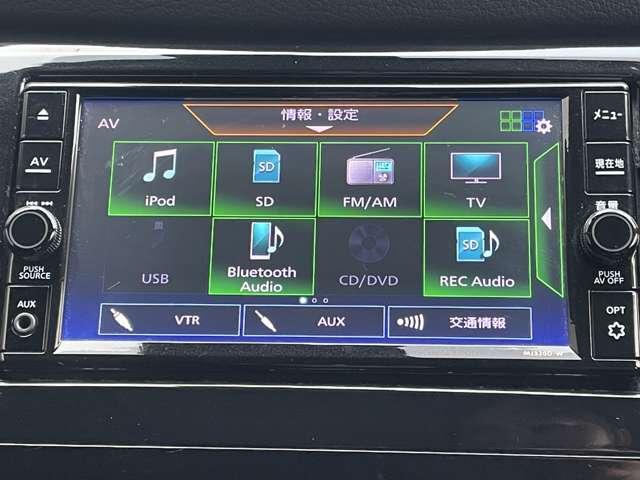 エクストレイル ２．０　２０Ｓ　Ｖセレクション　２列車　４ＷＤ　日産純正ナビ・バックカメラ・ＥＴＣ・前後撮　フルセグテレビ　Ｓキー　メモリーナビ　車線逸脱警報　寒冷地仕様　ＥＴＣ　４ＷＤ　ワンオーナー　アイドリングストップ　ドライブレコーダー　エアバッグ　ＡＢＳ（6枚目）