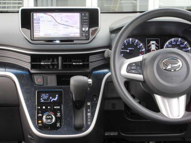 ムーヴ ６６０　カスタム　Ｘ　ハイパー　ＳＡ　ワンオーナー　ナビ　メモリーナビ　アルミホイール　ＡＢＳ　定期点検記録簿　ＡＵＴＯエアコン（4枚目）