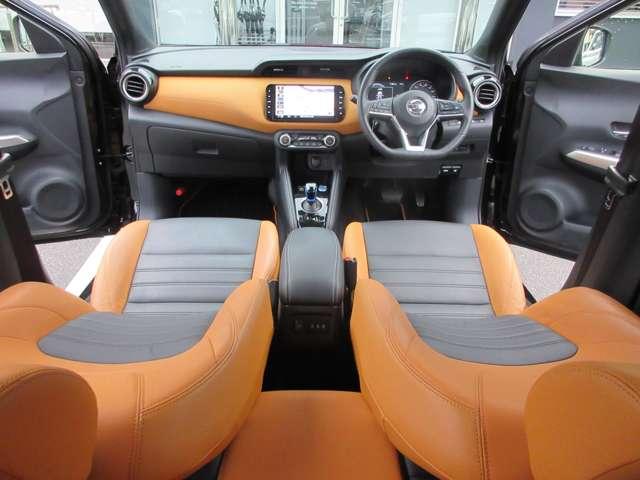 キックス １．２　Ｘ　ツートーン　インテリアエディション　（ｅ－ＰＯＷ　オートクルーズ　エマージェンシーＢ　セキュリティ　アラウンドモニター　Ｒカメラ　ＬＥＤ　ワンオーナ　エアコン　ドラレコ　記録簿　ＥＴＣ　メモリーナビ　サイドエアバック　ＡＷ　キーレス　ワンセグＴＶ（3枚目）