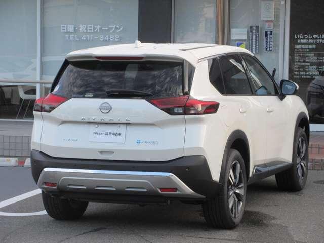 エクストレイル 1.5 G e-4ORCE 4WD 試乗車 1オーナー パークアシスト LEDヘッドランプ ナビTV スマートキー レーダークルーズ LKA キーフリー ETC 4WD アルミホイール メモリーナビ 記録簿 バックカメラ サイドカメラ(2枚目)