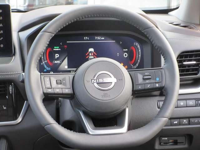 エクストレイル 1.5 G e-4ORCE 4WD 試乗車 1オーナー パークアシスト LEDヘッドランプ ナビTV スマートキー レーダークルーズ LKA キーフリー ETC 4WD アルミホイール メモリーナビ 記録簿 バックカメラ サイドカメラ(9枚目)